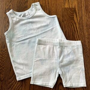 Garanimals light blue tie dye outfit, size 18M